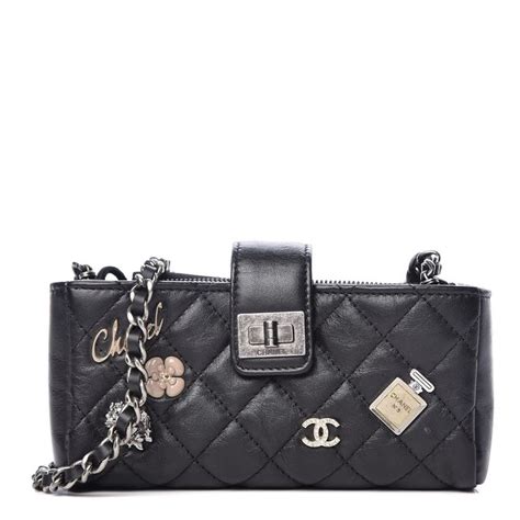 chanel 255 clutch|Chanel aged diamond mini clutch.